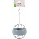 Zolux plastic hay ball for suspension color gray.