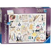 Puzzle 500 Crazy Cats Alphabet