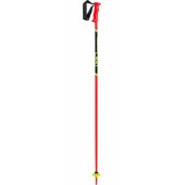 LEKI Racing vaikiška slidinėjimo lazda 105 cm, juoda, raudona, aliuminis
