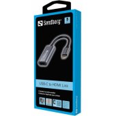 USB-C to HDMI Link Black/ Silver