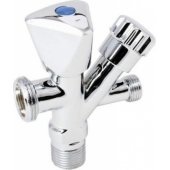 Hydroland Zawór kątowy kombinowany 1/ 2"x3/ 8"x3/ 4" (5900308745281)