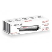Vandeniui atsparus LED maitinimo šaltinis 12 V, 25 A, 300 W, IP67