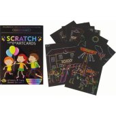 Scratch spalvinimo knygelė vaikams, mokykla