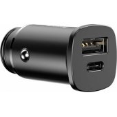 Square Car Charger PPS 30W Black