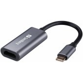 USB-C to HDMI Link Black/ Silver