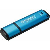 256GB IronKey Vault Privacy 50 USB 3.2 Light Blue