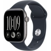46 mm tamsiai mėlyna sportinė apyrankė M/ L