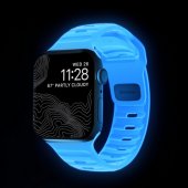 Sport Strap Apple Watch 38/ 40/ 41/ 42mm Ice Blue Glow