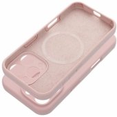 Silicone 2mm Phone Case with MagSafe iPhone 17 Air Pink