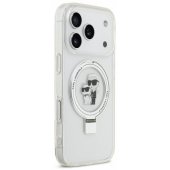 Ringstand Karl and Choupette MagSafe Case iPhone 17 Pro White