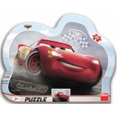 _6821086 Dino Frame Puzzle 25 pc silhouette, Cars 3