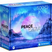 Clementoni Puzzle 500 Peace Collection Light Blue