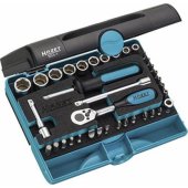 Hazet 853-1 antgalių/ raktų rinkinys 1/ 4", 36 dalių