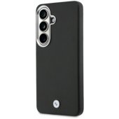 Signature PU Leather Metal Logo Magnetic Case Galaxy S26 Plus Black