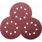 _8222332 Pro-Line lipdukiniu tvirtinimu šlifavimo diskai su skylėmis 125mm, 5 vnt., gr