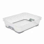 Basket A5 Jonas balta 27x20x7cm