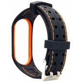 Smart Mi Band 3|4 juoda/ oranžinė