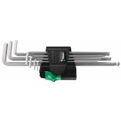 Wera ZESTAW KLUCZY TRZPIENIOWYCH Z KULKĄ HEX PLUS 7CZ, MAGNETYZER