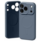 Semi-Silicone Case with MagSafe iPhone 17 Pro Sierra Blue