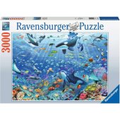 Ravensburger dėlionė Spalvingos povandeninės linksmybės (3000 detalių)