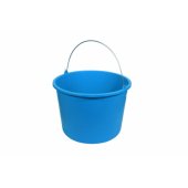Mėlynas plastikinis kibiras 12L