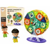 Magnetinės kaladėlės 3D Devil®s Mill Carousel, 71 dalis