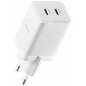 GaN PD QC ATC-01-45WCC 2x USB-C 45W White
