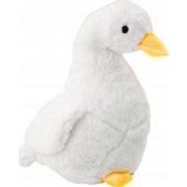 Plush Goose Mascot White Cuddly Plush Duck 40 cm