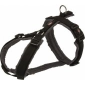 Trixie Premium žygių petnešos, M: 53–64 cm/ 20 mm, juodos/ grafito