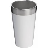 Vienas ant kitos dedama stiklinė 0,47L balta
