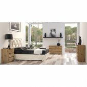 Topeshop KOMODA SZAFKA REGAŁ 5 SZUFLAD M5 DĄB ARTISAN