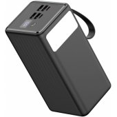 PMPB6065 60000 mAh 65 W PD su žibintuvėliu, juodas