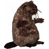 Trixie PLUS BEAR TOY WITH SOUND, 27 cm