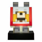 Minecraft - šviestuvas su vilko piktograma