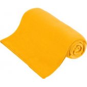 Flisinis pledas 130x150cm, geltonas