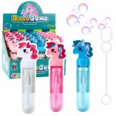 Vienaragio muilo burbulai, 3 skylės, įvairių spalvų, 30 ml