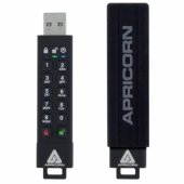 16 GB Aegis Secure Key 3z USB 3.2 juoda