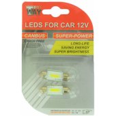 LED 5W COBX4 36mm 2pcs