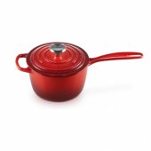 Čuguna mērces katliņš &Oslash;16cm / 1,5L sarkans