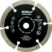 Dedra Diamond disc 89x10x1.2x1.8x7x6T for DED7049, for ceramics