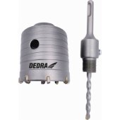 Dedra 65mm HM crown drill bit with SDS+