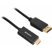 Displayport 1.2 to HDMI 4K 1 m Black