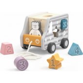 Viga Toys medinis traukiamas automobilis Viga Toys