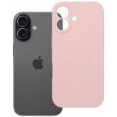 Silicone 2mm Сase iPhone 17 Powder Pink