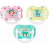Silicone Symmetrical Soothers TOYS 18m+ 23/ 293