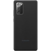 "Silicone Cover Galaxy Note 20 (EF-PN980TBEGEU)" Black