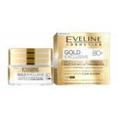 Eveline Gold Lift Expert 80+ atkuriamasis dieninis ir naktinis kremas-serumas 5