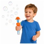 Jellyfish muilo burbulai su judančiais čiuptuvais, sukamas LED žibintas, 40ML