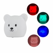 G2535 Bear įkraunamas silikoninis šviestuvas