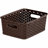 Basket My Style krepšelis, rudas, 26x20x10cm